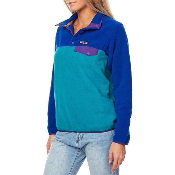 Patagonia Sweaters - Patagonia Synchilla Snap-T True Teal Pullover Size S - MAKE OFFER